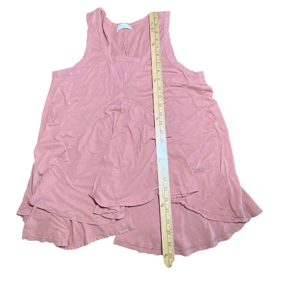 Altar'd State Womens Rose Cotton Flowy Tiered Ruffle Tank Top AT171252 Size M